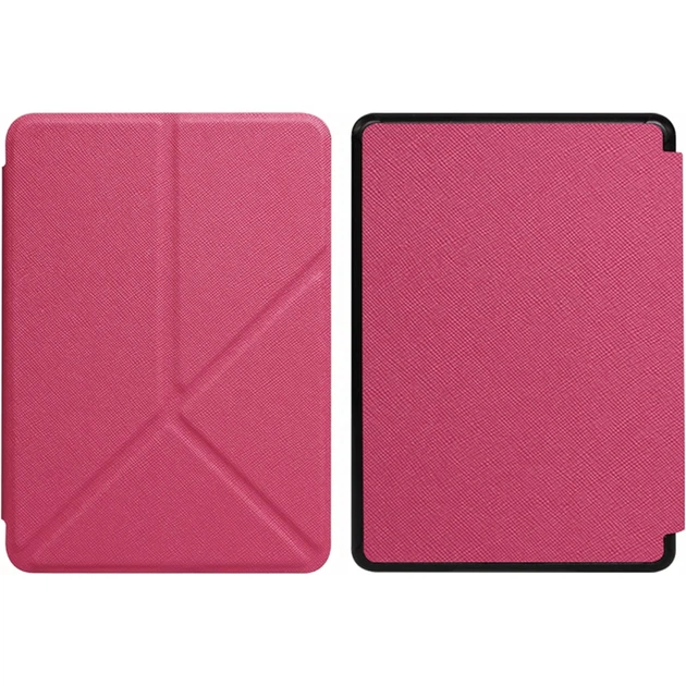 Чохол до електронної книги BeCover Ultra Slim Origami Amazon Kindle Paperwhite 12th Gen. 2024 7 Hot Pink (712843) - Фото 2 Чохол до електронної книги BeCover Ultra Slim Origami Amazon Kindle Paperwhite 12th Gen. 2024 7 Hot Pink (712843) - зображення 2
