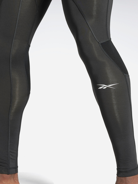 Тайтси чоловічі Reebok Id Train Compr Tight 100055052 M Чорні (4065431072688) - зображення 5