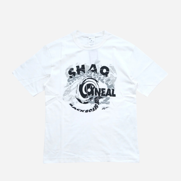 Koszulka męska bawełniana Reebok Gs Hs Shaq Spiral Tee 100218841 XL Biała (1200161542343) - obraz 6