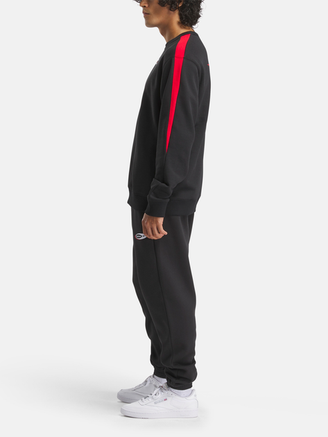 Світшот чоловічий Reebok Ri Cross Check Crew 100215502 XL Чорний (1200161370229) - зображення 3