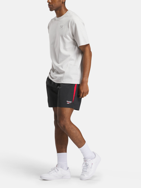 Спортивні шорти чоловічі Reebok Ri Cross Check Woven Short 100215499 M Чорні (1200161368882) - зображення 3