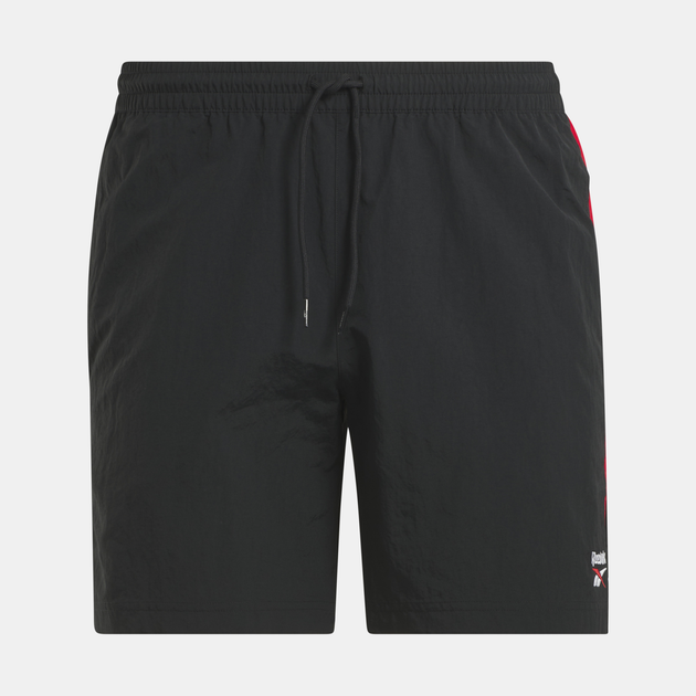Спортивні шорти чоловічі Reebok Ri Cross Check Woven Short 100215499 M Чорні (1200161368882) - зображення 4