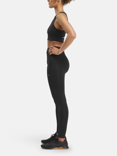 Спортивний топ для фітнесу жіночий Reebok Id Train High Support Bra 100075420 XS Чорний (1200143286098) - зображення 3