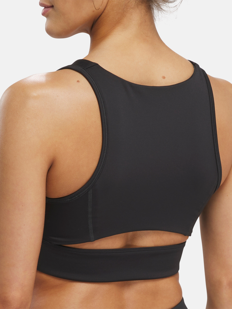 Top sportowy damski Reebok Id Train High Support Bra 100075420 M Czarny (1200143286111) - obraz 4