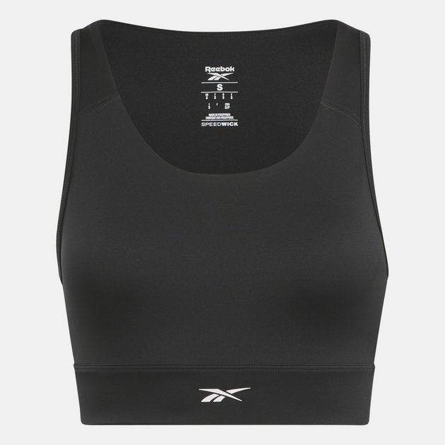 Спортивний топ для фітнесу жіночий Reebok Id Train High Support Bra 100075420 XS Чорний (1200143286098) - зображення 6