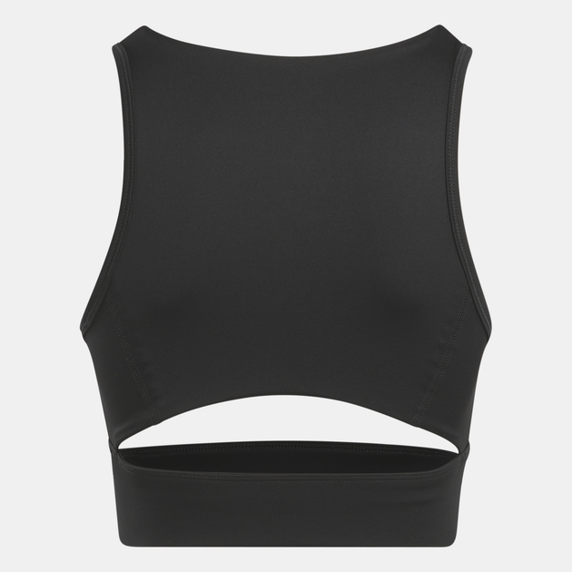 Спортивний топ для фітнесу жіночий Reebok Id Train High Support Bra 100075420 S Чорний (1200143286104) - зображення 7