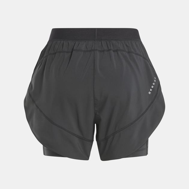 Спортивні шорти жіночі Reebok Running 2 In 1 Short 100075412 XS Чорні (1200143285534) - зображення 6
