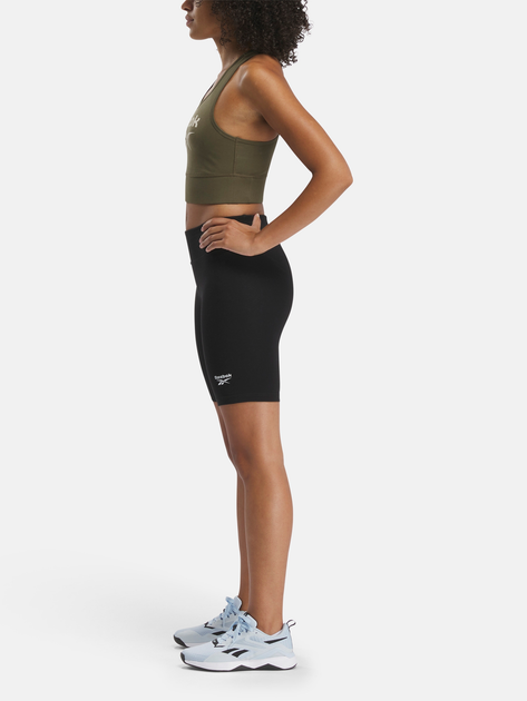 Spodenki sportowe damskie krótkie Reebok Ri Sl Fitted Short 100037535 XL Czarne (4066762801145) - obraz 3