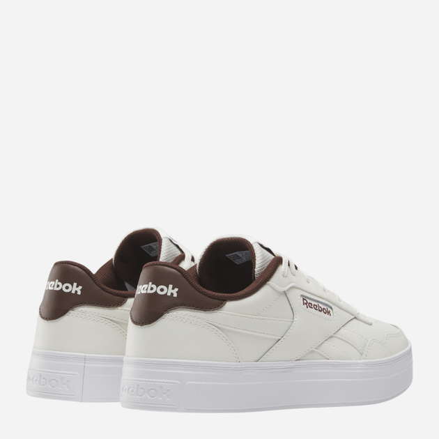 Sneakersy damskie Reebok Court Advance Bold 100208924 37.5 (7US) Białe (1200161422119) - obraz 4