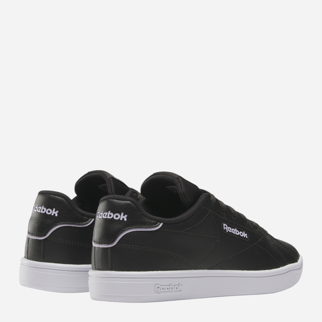 Жіночі кеди низькі Reebok Court Clean 100208891 36 (6US) Чорні (1200161387814) - зображення 3