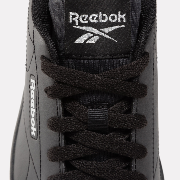 Sneakersy damskie do kostki Reebok Court Clean 100074382 38 Czarne (1200143039069) - obraz 7