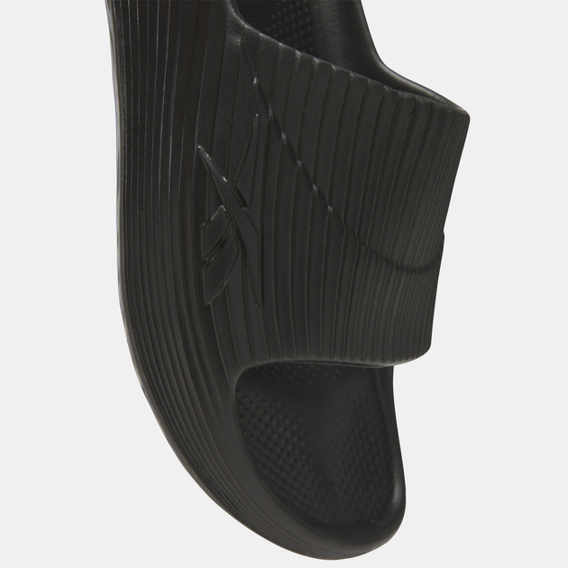 Klapki młodzieżowe chłopięce Reebok Dmx Recovery Slide 100209351 39 (7US) Czarne (1200161340062) - obraz 6