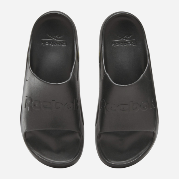 Підліткові шльопанці для хлопчика Reebok Clean Slide 100200310 38 (6US) Чорні (1200143508626) - зображення 4