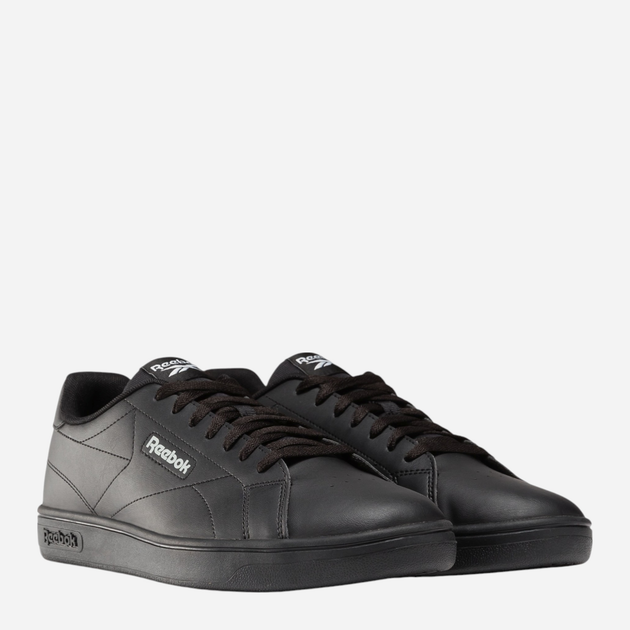Підліткові кеди для хлопчика Reebok Court Clean 100074370 37 (5.5US) Чорні (1200143034132) - зображення 3