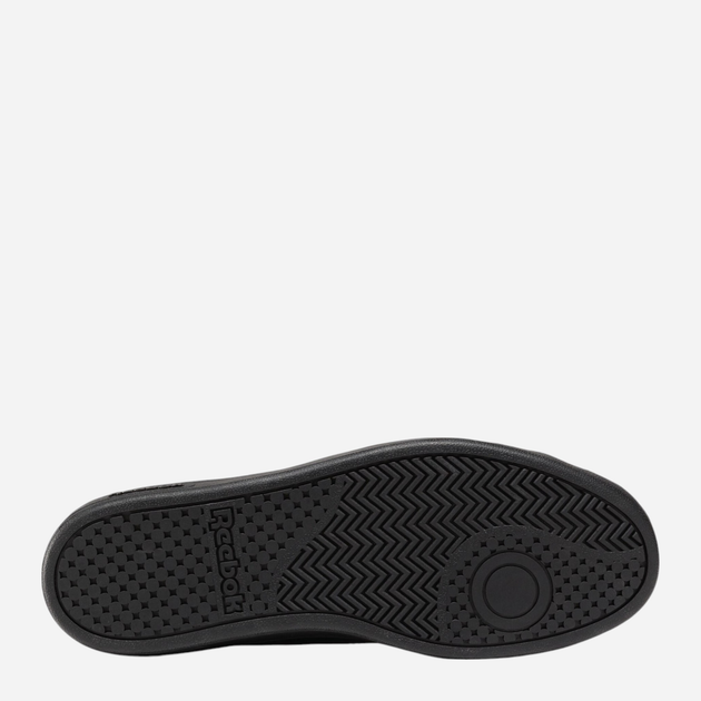 Sneakersy młodzieżowe chłopięce Reebok Court Clean 100074370 38.5 (6.5US) Czarne (1200143034194) - obraz 4