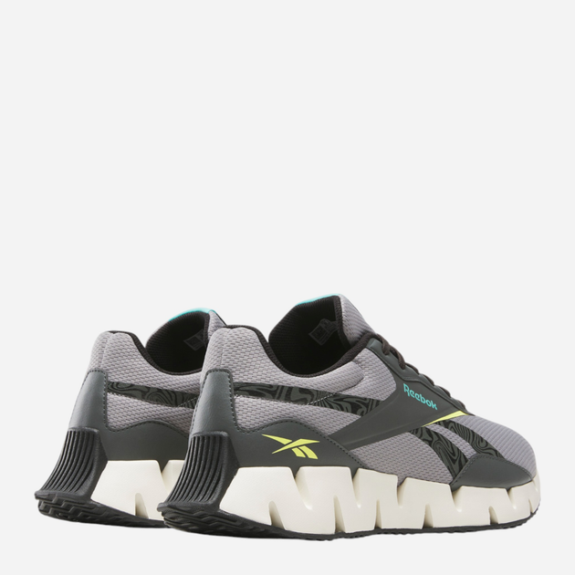 Чоловічі кросівки для бігу Reebok Zig Dynamica Str 100209976 42 (9US) Сірі (1200161224133) - зображення 3