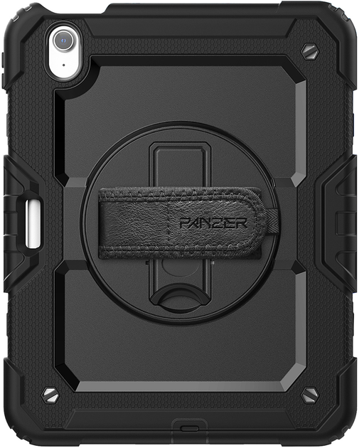 Фото - Чехол ArmorStandart Накладка  Panzer для Apple iPad Air 11  з кріпленням для стилуса Black   2024(ARM82526)