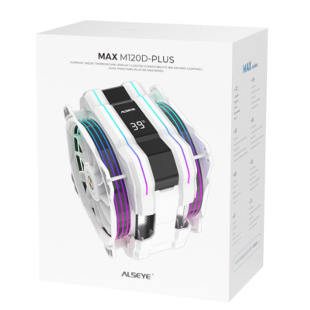 Кулер для процессора Alseye M120D-W-Plus II (AS.01.01.0043) - изображение 8