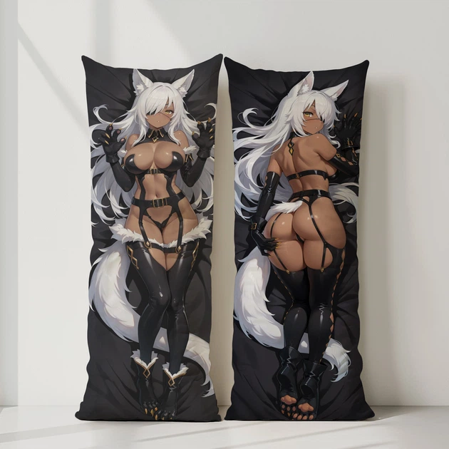 Дакимакура High Orc - Monster Girl Encyclopedia 120*40 см - Фото 3 Дакимакура High Orc - Monster Girl Encyclopedia 120*40 см - изображение 3