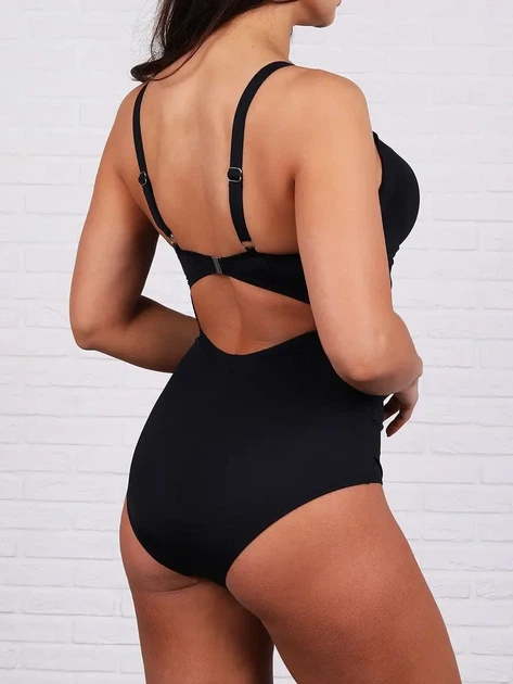 Слитный купальник Fuba 251115 черный ;бедра 103-106 см ; грудь 2B 3C 4D ; 48 (XL) - изображение 7