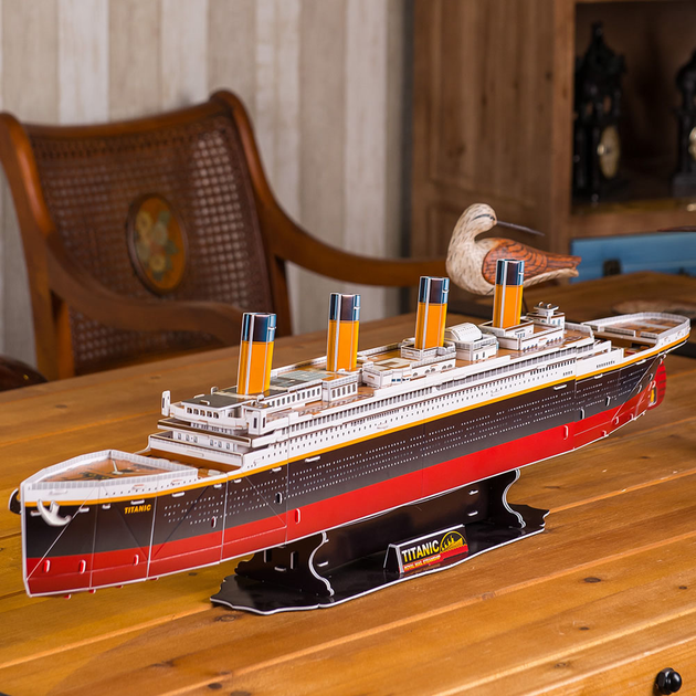 3D пазл для детей "Корабль Титаник" Revell 00170 - изображение 5