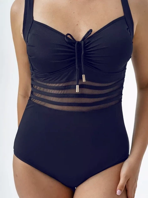 Купальник злитий Fuba 2800591 Синій 7XL (62) стегна 136-141 см повнота грудей- 5E-6F-7G - зображення 4