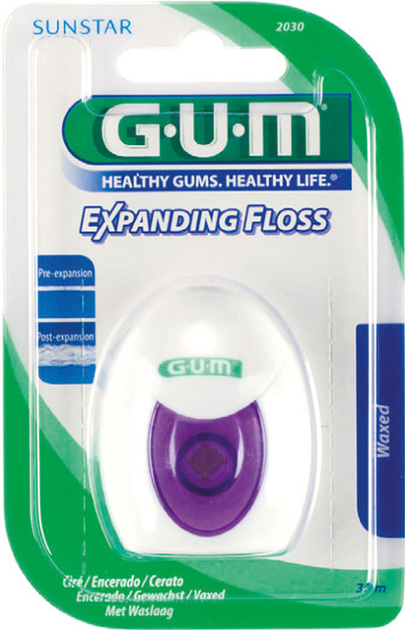 Набор GUM Электрическая зубная щетка Activital Sonic Daily Белая + Зубная нить Expanding Floss с эффектом расширения 30 м (7630019904773/0070942302401) - изображение 3