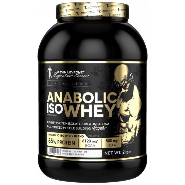 Протеїнова добавка Levrone Anabolic Iso Whey Jar Vanilla 2000 г (5903719253444) - зображення 1