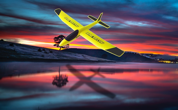 Szybowiec Nincoair Maxi Glider 2 w 1 NH92030 850 mm (8428064920300) - obraz 5