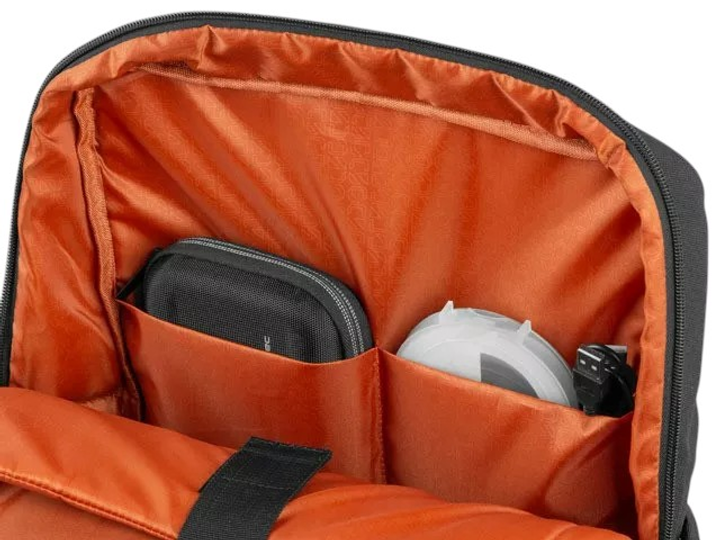 Plecak na laptopa Natec Niala Ginger Orange 15.6" Black (NTO-2240) - obraz 13