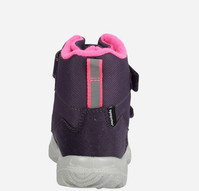 Śniegowce dziecięce dla dziewczynki ocieplane Superfit Husky1 1-006047-8500 26 Lilowe (9010159394692) - obraz 3