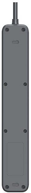 Listwa zasilająca Tracer Power Line+ Mobile Ready 4 gniazd 2 USB-A + USB-C (PD) 1.5 m Graphite (TRALIS47027) - obraz 4