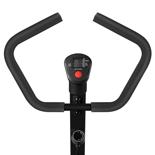 Rower treningowy Spokey ARON stacjonarny Czarny (5905339441638) - obraz 4