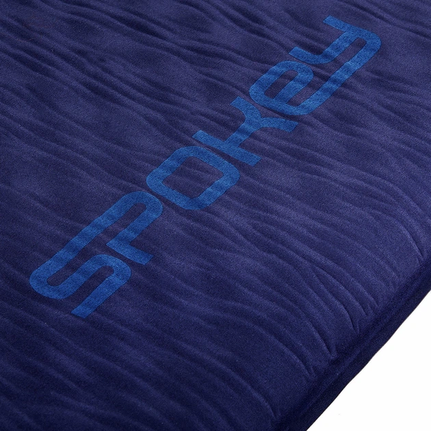 Килимок самонадувний Spokey COUCH 927853 200 х 66 х 5 см Синій (5902693278535) - зображення 6