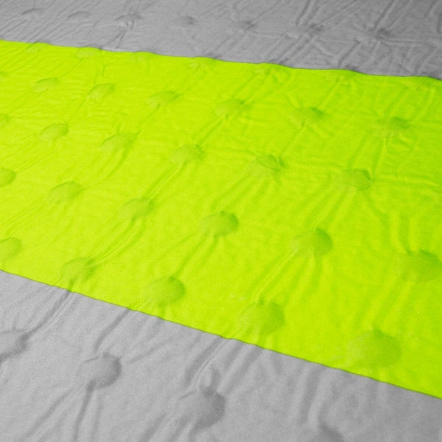 Mata samopompująca Spokey AIR MAT 941063 185 x 55 x 3 cm Szaro-zielony (5905339410634) - obraz 5