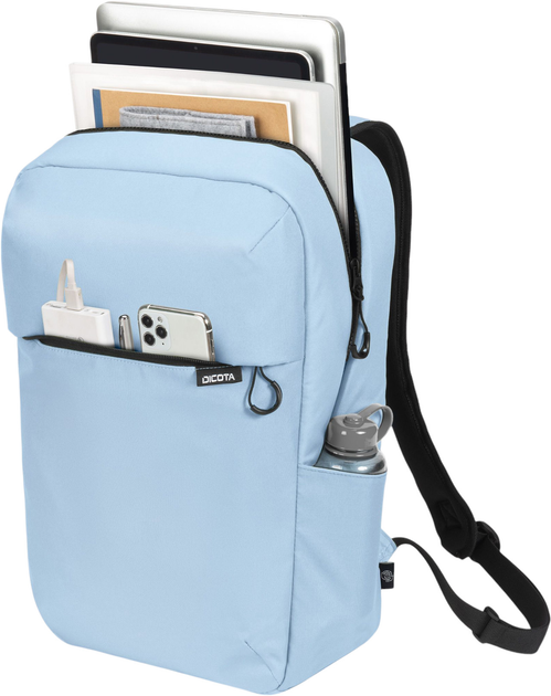 Рюкзак для ноутбука Dicota Commuter 13-16" Ice Blue (D32122-RPET) - зображення 6