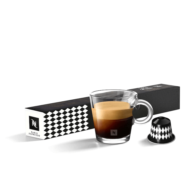 Кофе в капсулах Nespresso Paris Espresso (10 капсул) - Фото 1 Кофе в капсулах Nespresso Paris Espresso (10 капсул) - изображение 1