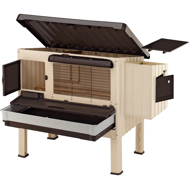 Будиночок для курей Ferplast Happy Farm 120 140х139х110 см (57320000) - зображення 3