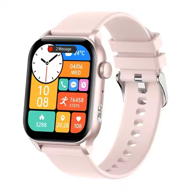 Смарт часы Smart Keep Receiver Pro Женские Прием звонков 3 Ремешка Pink - изображение 1