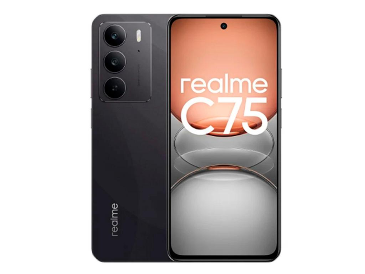 Смартфон Realme C75 8/128Gb Black – фото, отзывы
