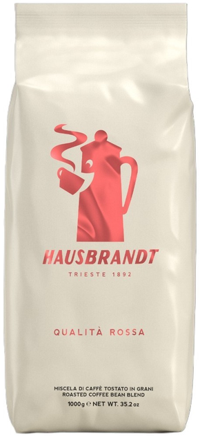 Kawa ziarnista Hausbrandt Qualita Rossa 1 kg (8006980152052) - obraz 1