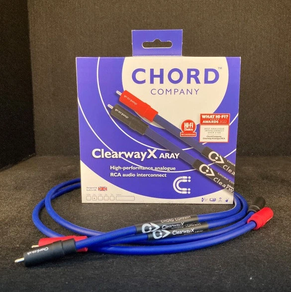 Аудіокабель Chord ClearwayX 2RCA to 2RCA 1m - Фото 5 Аудіокабель Chord ClearwayX 2RCA to 2RCA 1m - изображение 5