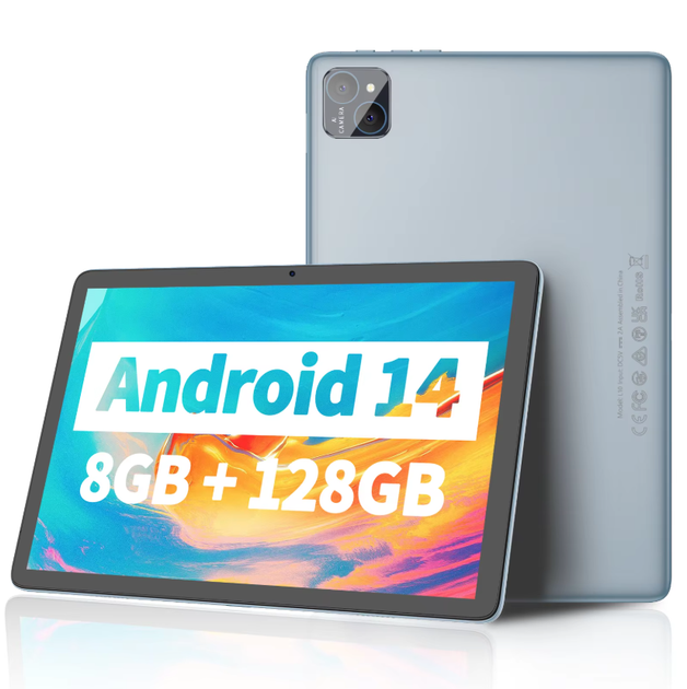 Планшет PRITOM TAB11 Android 14, 10 дюймов, 8 ГБ (4+4 расширения