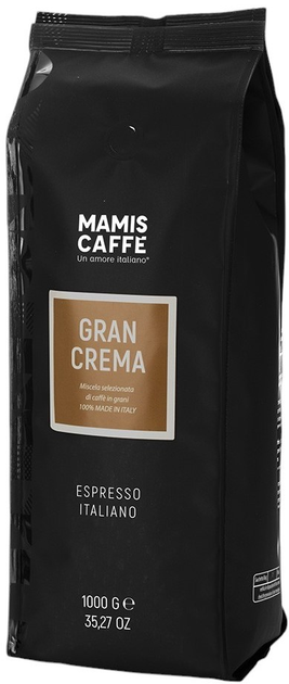 Kawa ziarnista Mamis Caffe Gran Crema 1 kg (8056420685237) - obraz 1