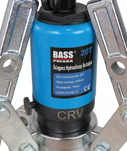 Ściągacz do łożysk hydrauliczny Bass Polska 20 T 350 mm BP-3168 (5902067600511) - obraz 3