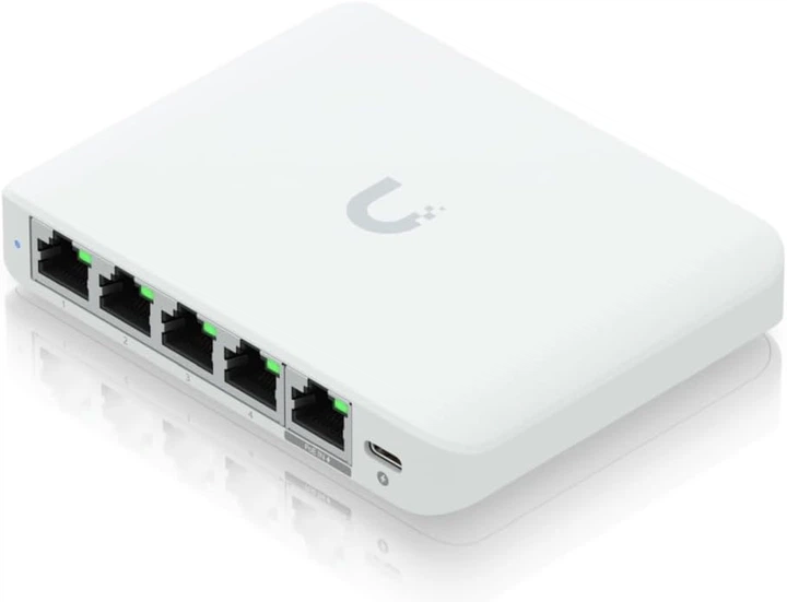 Комутатор Ubiquiti UniFi USW-Flex-2.5G-5 (USW-Flex-2.5G-5) - зображення 3