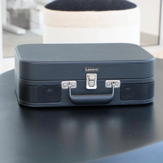 Вініловий програвач CLASSIC PHONO TT-116BK Retro Bluetooth із вбудованими динаміками, чорний - изображение 7