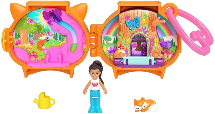 Figurka Mattel Polly Pocket Pet Connects Fox HRD39 (194735173815) - obraz 3
