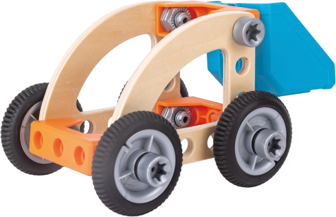 Конструктор Hape Экскаватор 37 деталей (6943478037984) - изображение 3