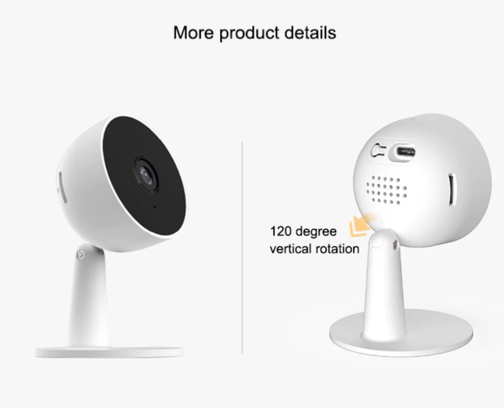 Wi-Fi IP видеокамера Tuya Smart HD 1080P 2MP - Фото 7 Wi-Fi IP видеокамера Tuya Smart HD 1080P 2MP - изображение 7